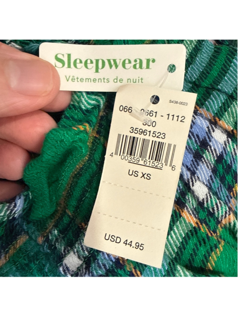 Women's Aerie Flannel Romper size XS Green Plaid Ruffle Boho Velvet Bow Fall - Picture 14 of 15
